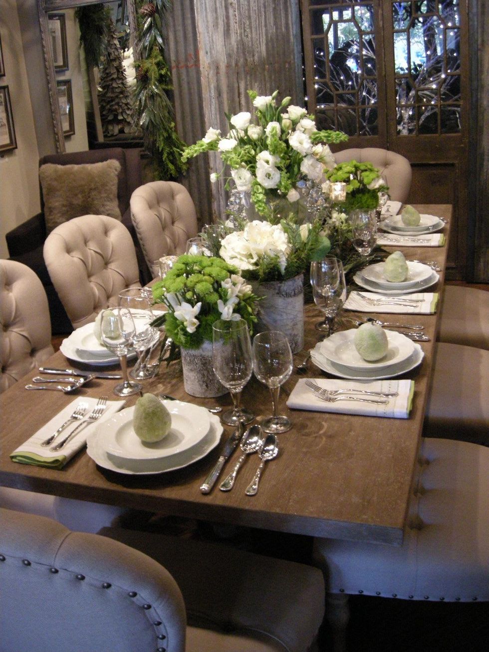 1 Deck the Tables at The Houston Design Center December 2013