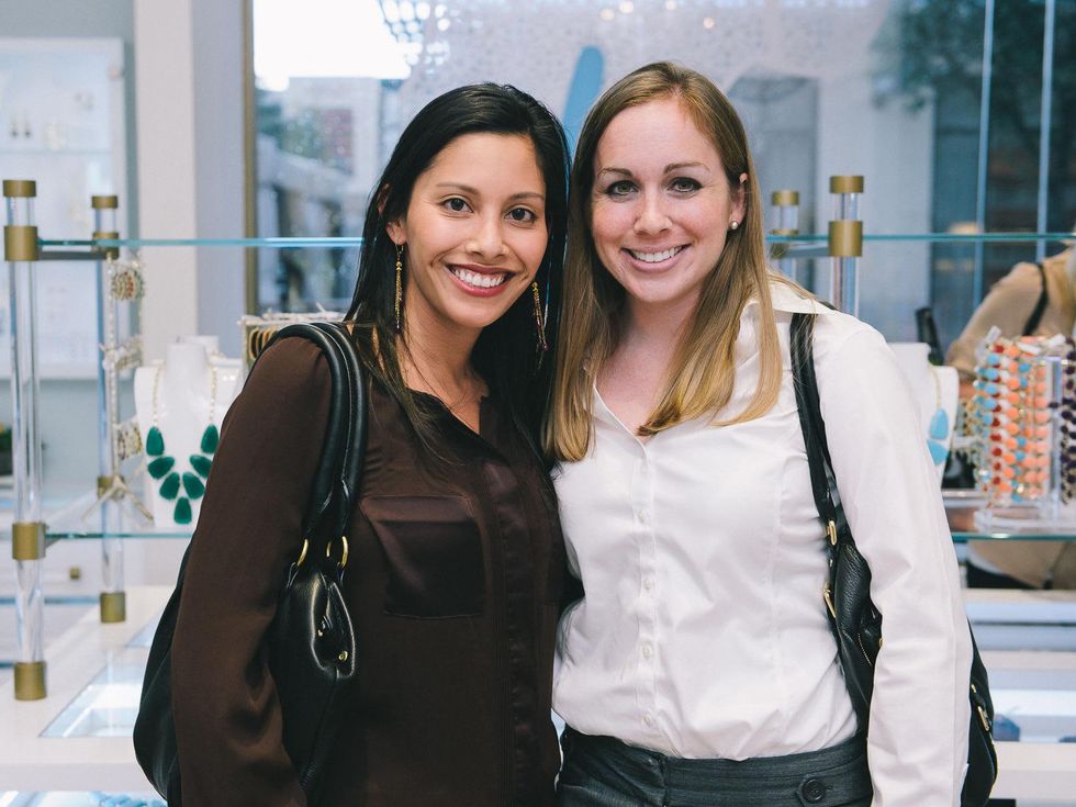 1 Dine Around Houston at Kendra Scott September 2013 Katie Krynak, Kelley Kolb