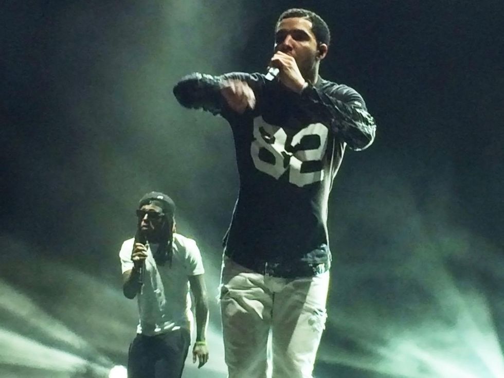 1 Drake and Lil Wayne concert September 2014