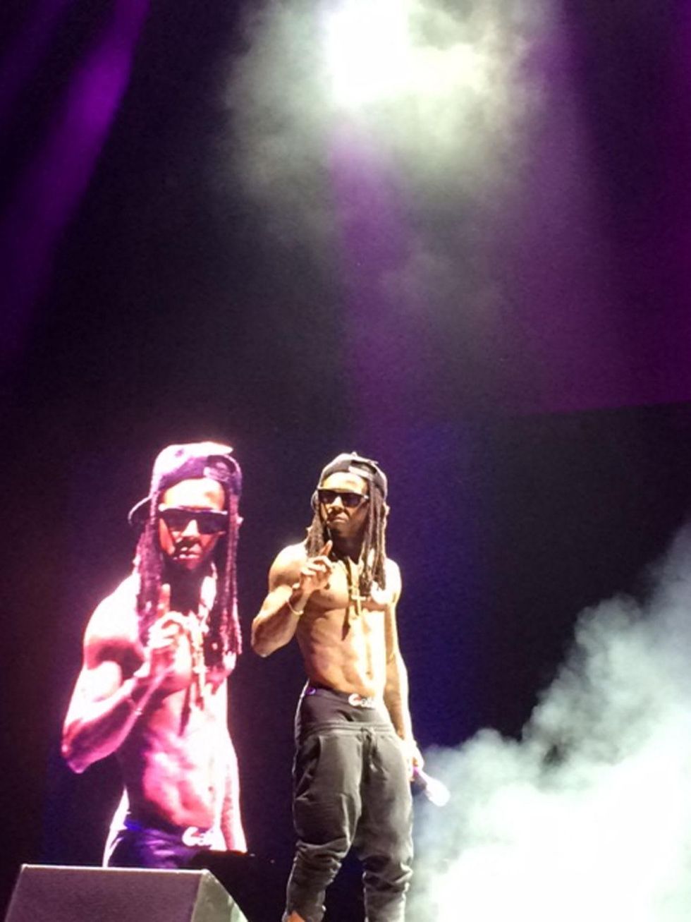 1 Drake and Lil Wayne concert September 2014