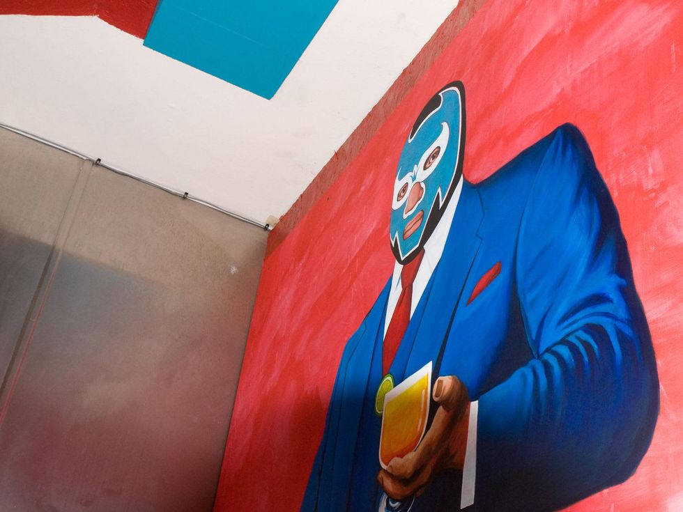 1 El Big Bad interior mural