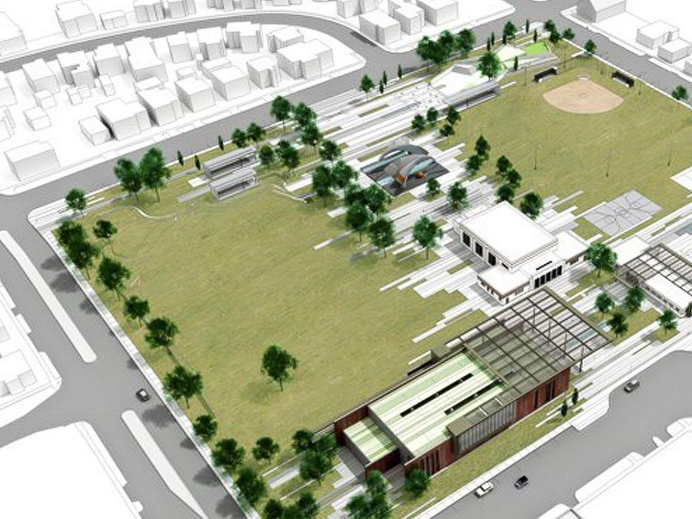 1, Emancipation Park, rendering