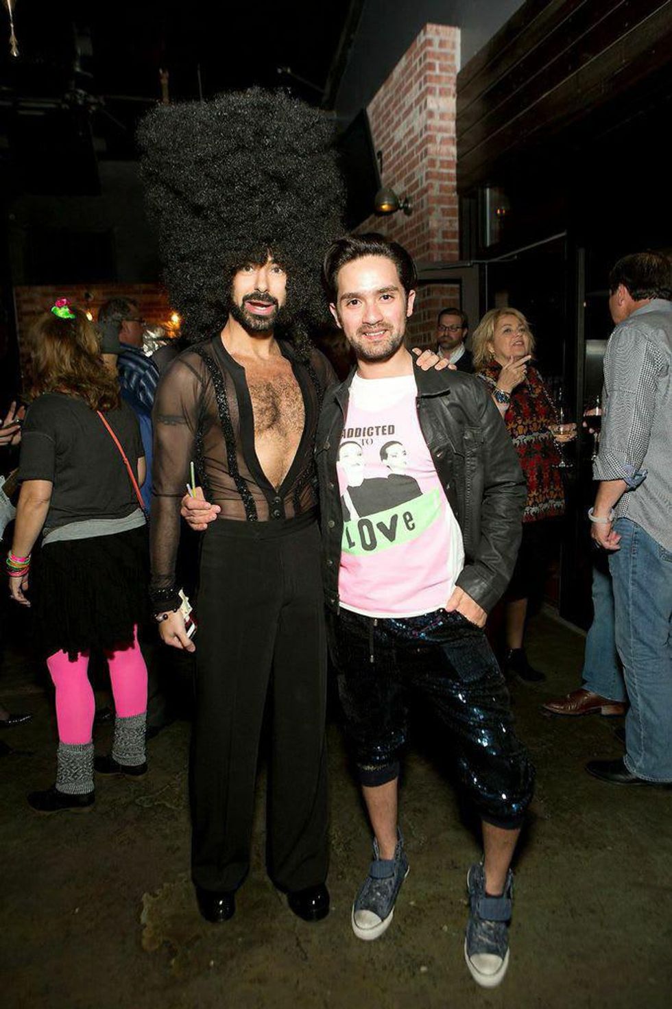 1 Fady Armanious, left, and Tarek El-Bjeirmi at the K9s 4 Cops benefit November 2014