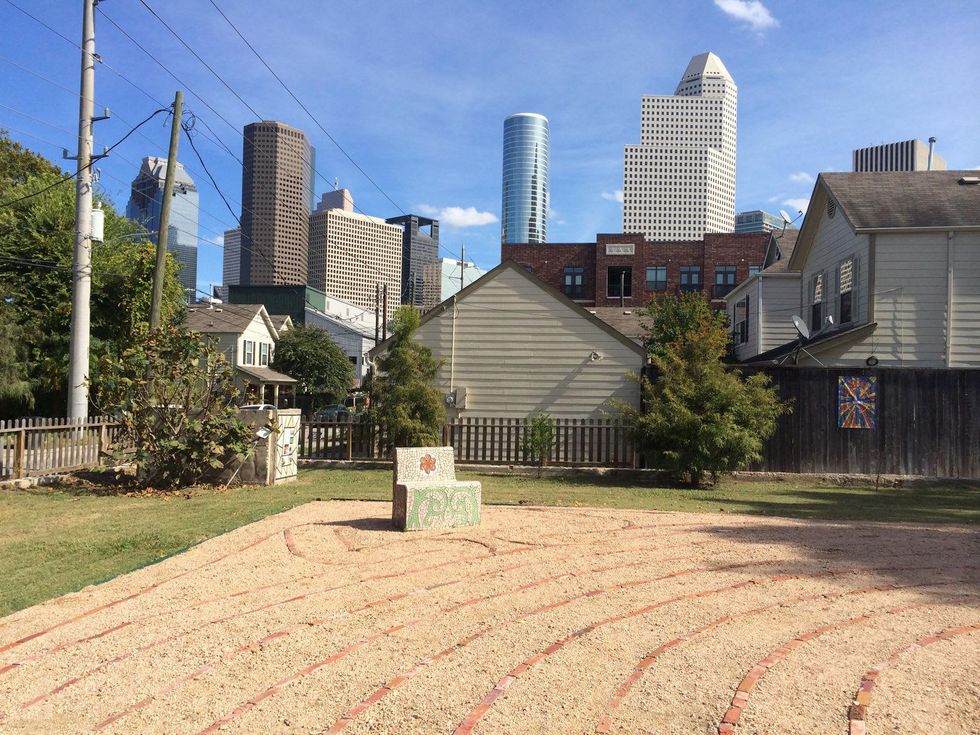 1 Freedmen's Town Labyrinth January 2015