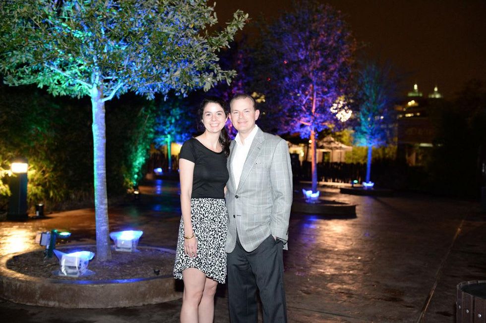 1 Georgina and Thad Armstrong at the Houston Zoo Ambassadors Gala February 2015