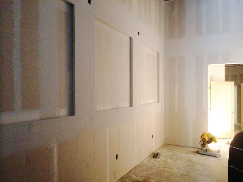 1 Glazed Doughnuts construction May 2014