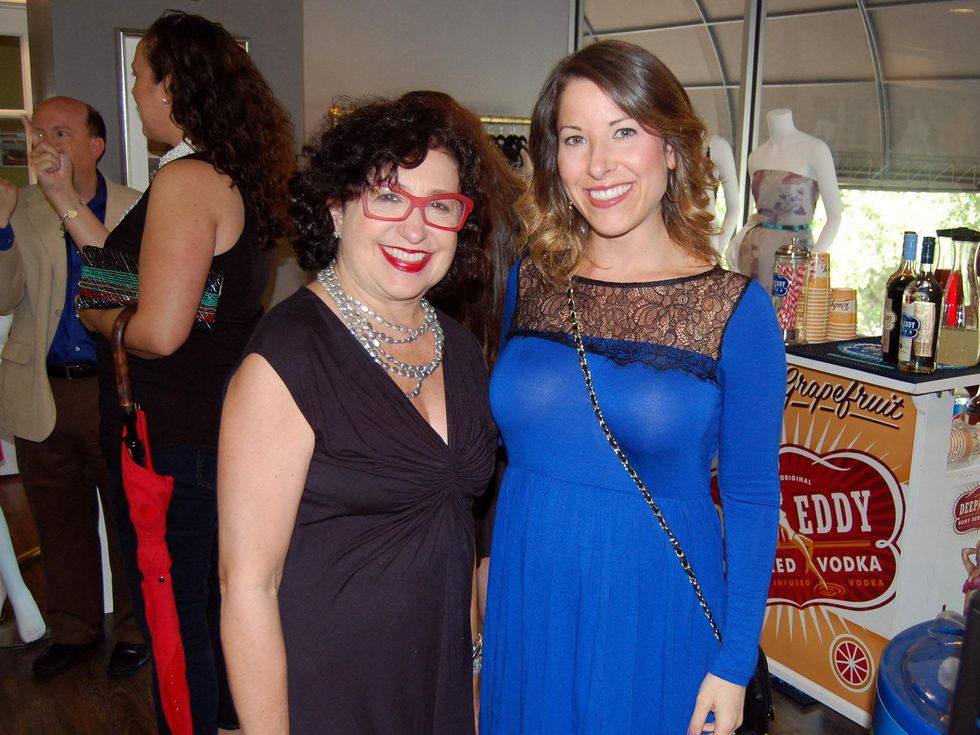 1 Houston Designed kickoff event July 2013 Roz Pactor, Esther Freedman