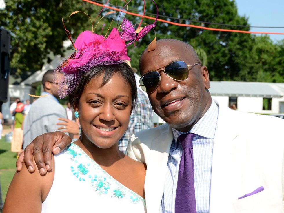 1 Houston Health Museum Young Professionals polo May 2013 Dr. Jackeen Johnson and Dr. Garfield Johnson