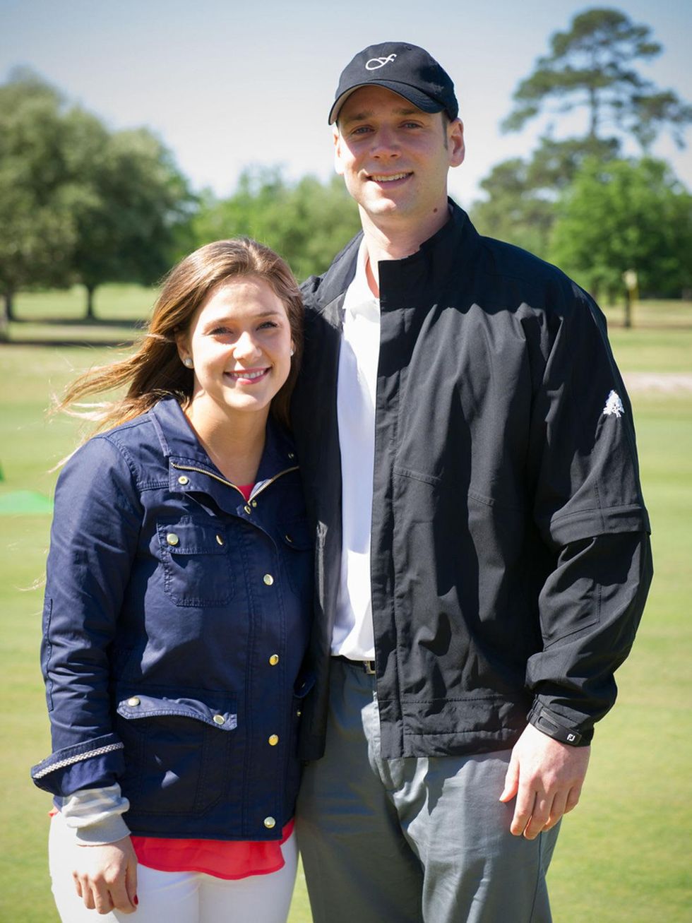 1 Krystal Crane Thompson and Jared Crane at the Children's Museum Spring Golf Classic April 2014