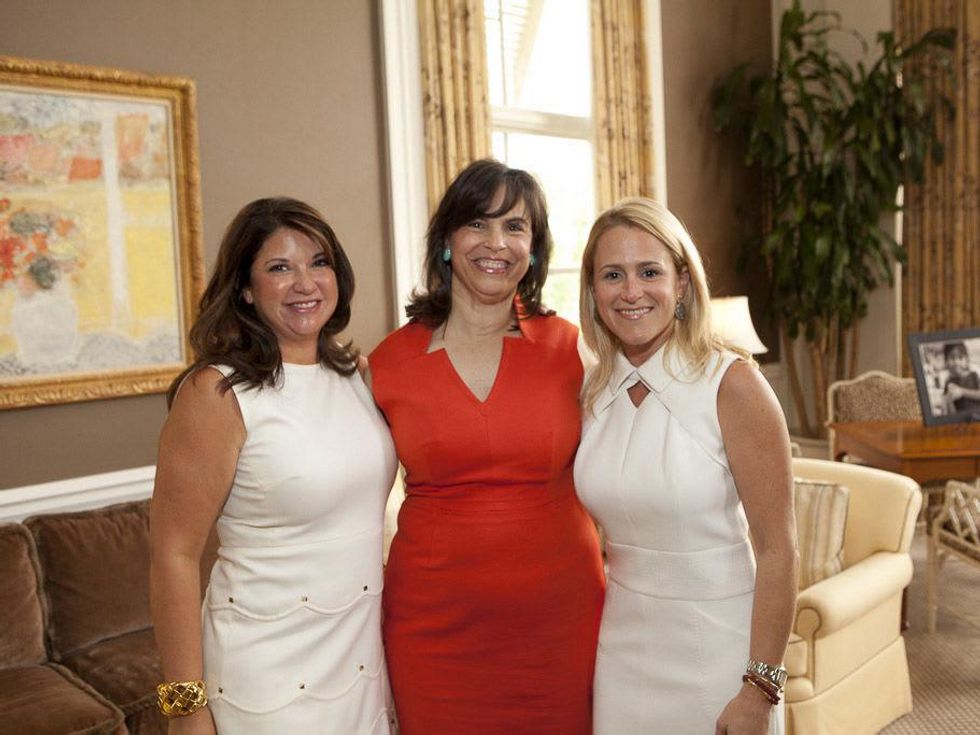 1 Leticia Trauber, from left, Ana Schick and Marie Louise Kinder at the Small Steps Luncheon