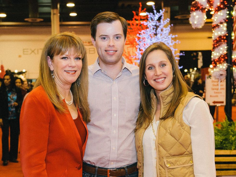 1 Lynda Transier, from left, with Chris and Christine Transier at the Nutcracker Market preview party November 2013