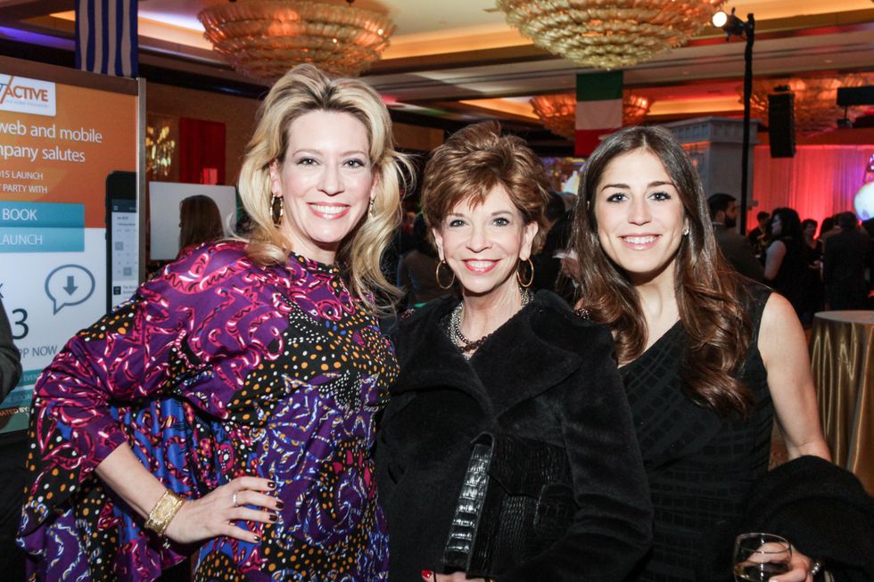 1 Mauri Oliver, from left, Vicki Rizzo and Laura Max Nelson at The Social Book 2015 Launch Party January 2015