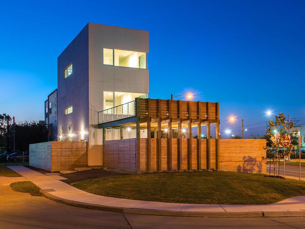 1 On the Market 3000 Hawkins St. December 2014 ext corner view night