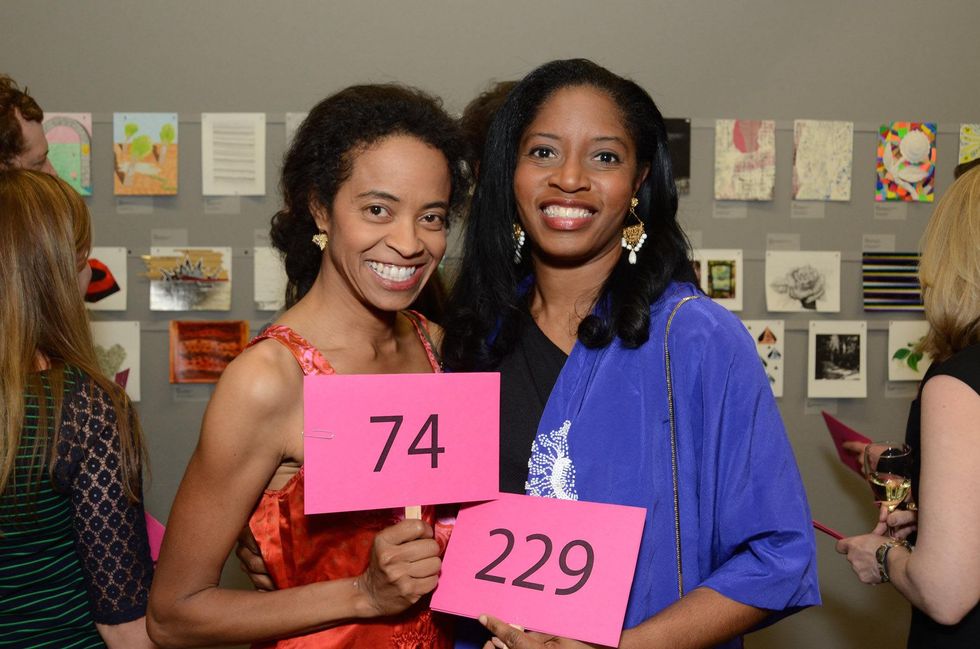 1 Phyllis Griffin Epps, left, and Shannon Buggs at Luck of the Draw May 2014