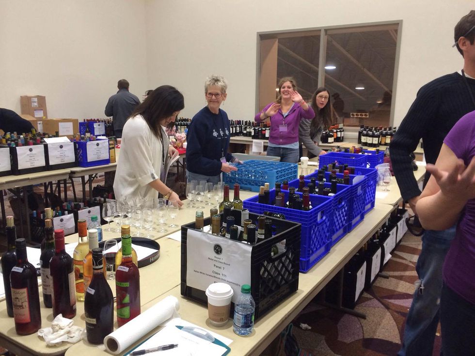 1 Rodeo Uncorked judging tour November 2013