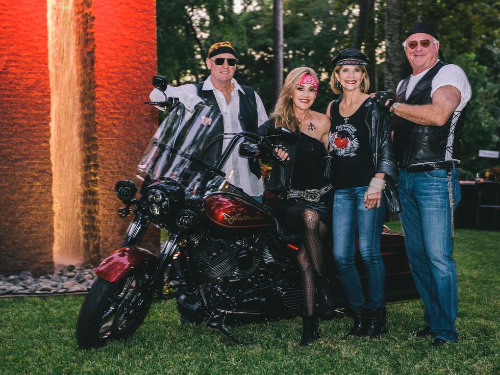 1 Scotty and Jana Arnoldy, from left, with Kim and Dan Tutcher at the Bayou Preservation Association's Born on the Bayou party October 2013