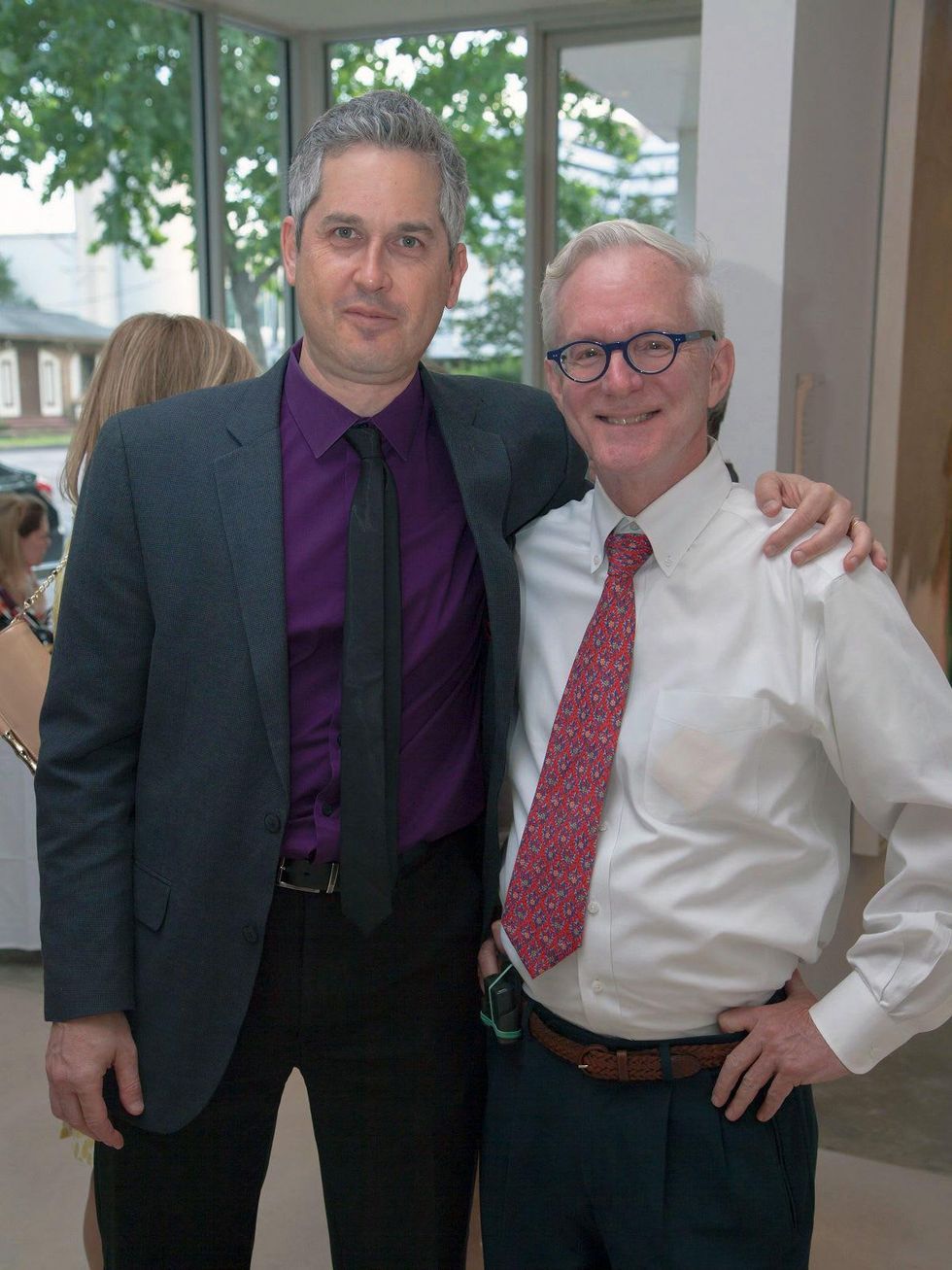 1 Tony Brandt, left and Robert Austen Furse at Musiqa's Spring Benefit May 2014