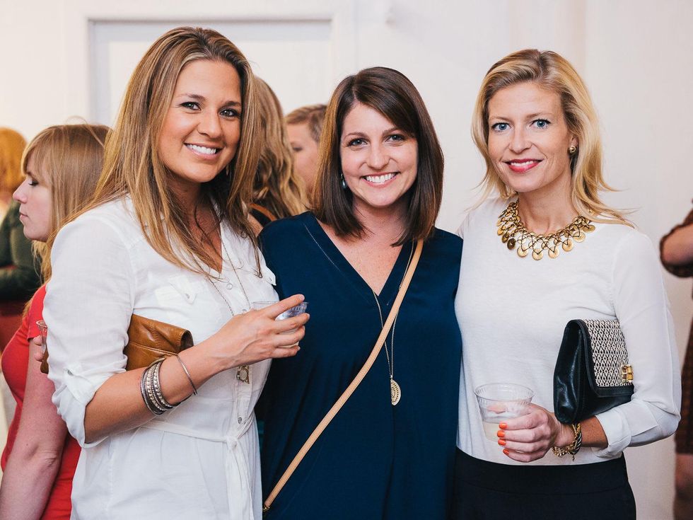 1 Wendy Reeves, from left, Leslie Snelgrove and Jill Szoke at CultureMap's 2014 Tastemakers Awards May 2014