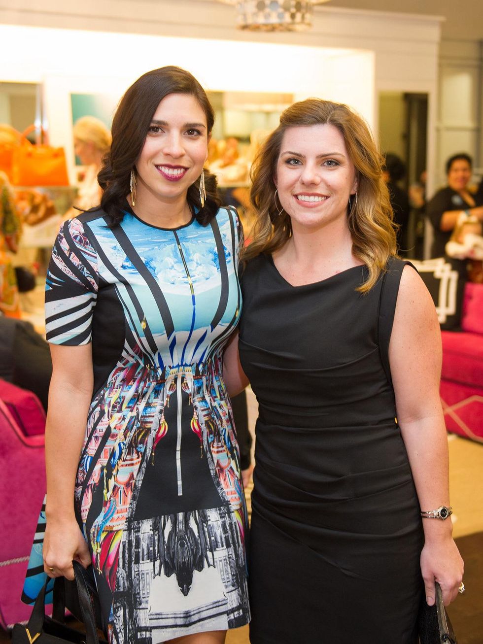 10 Andrea Gallagher, left, and Melissa Grimes at the Houston Grand Opera Ovation Awards March 2014