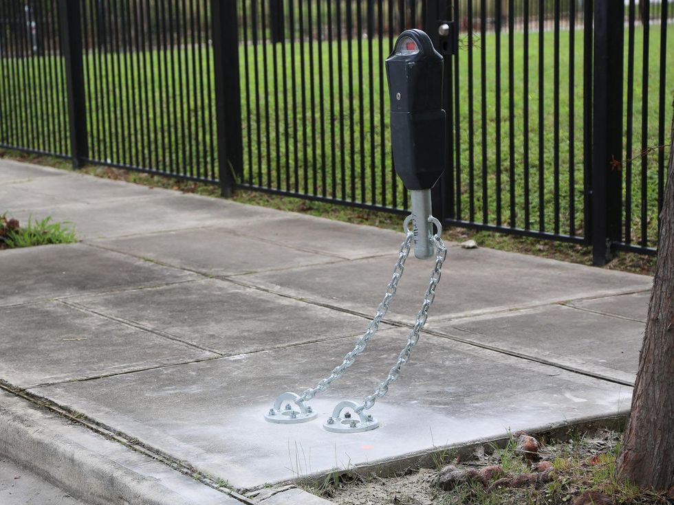 10 art parking meters Houston October 2013