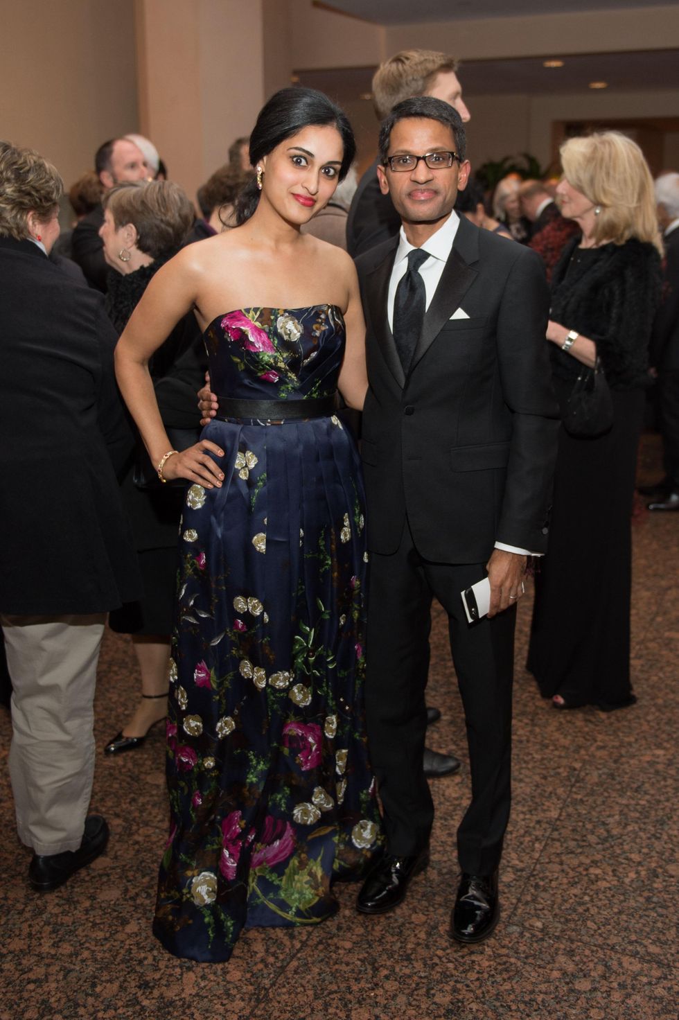 10 Drs. Sri and Raj Yalamanchili at the HGO Concert of Arias February 2015 wp
