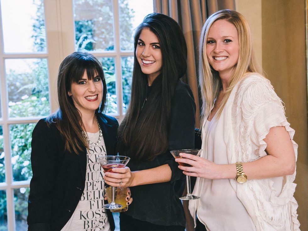 10 Drybar launch event September 2013 Lauren Miller, Jordan Newman, Leigh Evans