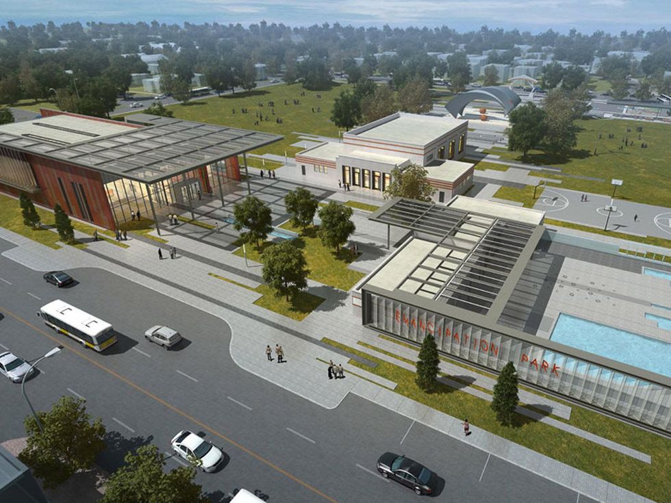 10, Emancipation Park, rendering