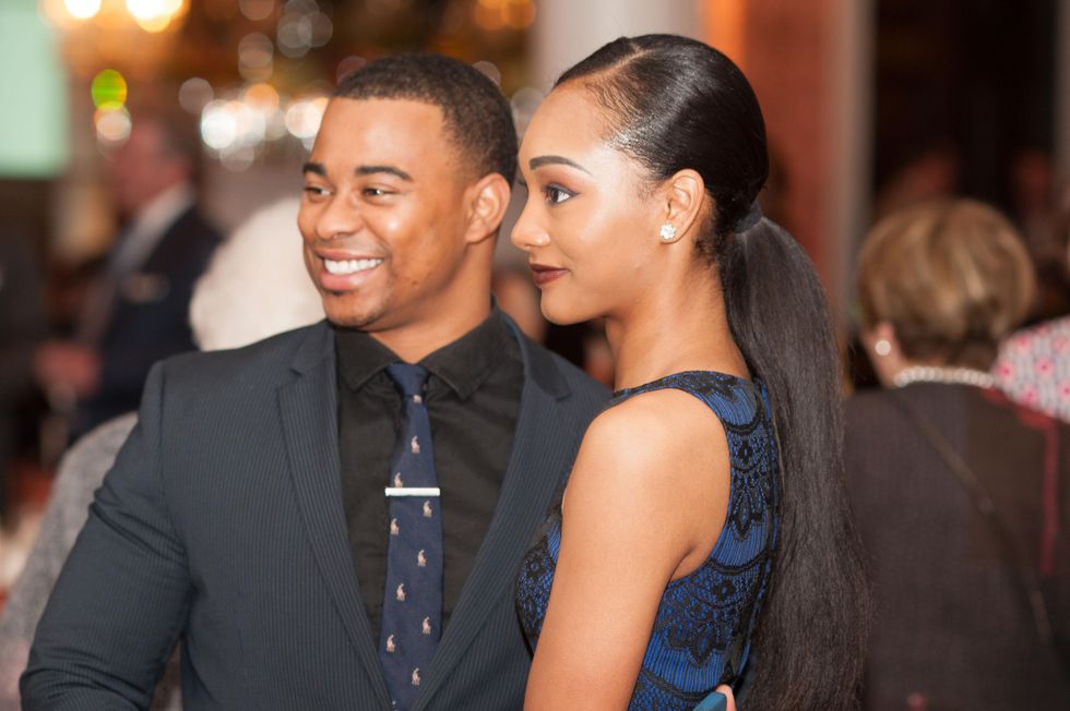 10 Eoles Whitaker and Miko Starks at the Scenic Houston Annual Dinner November 2014