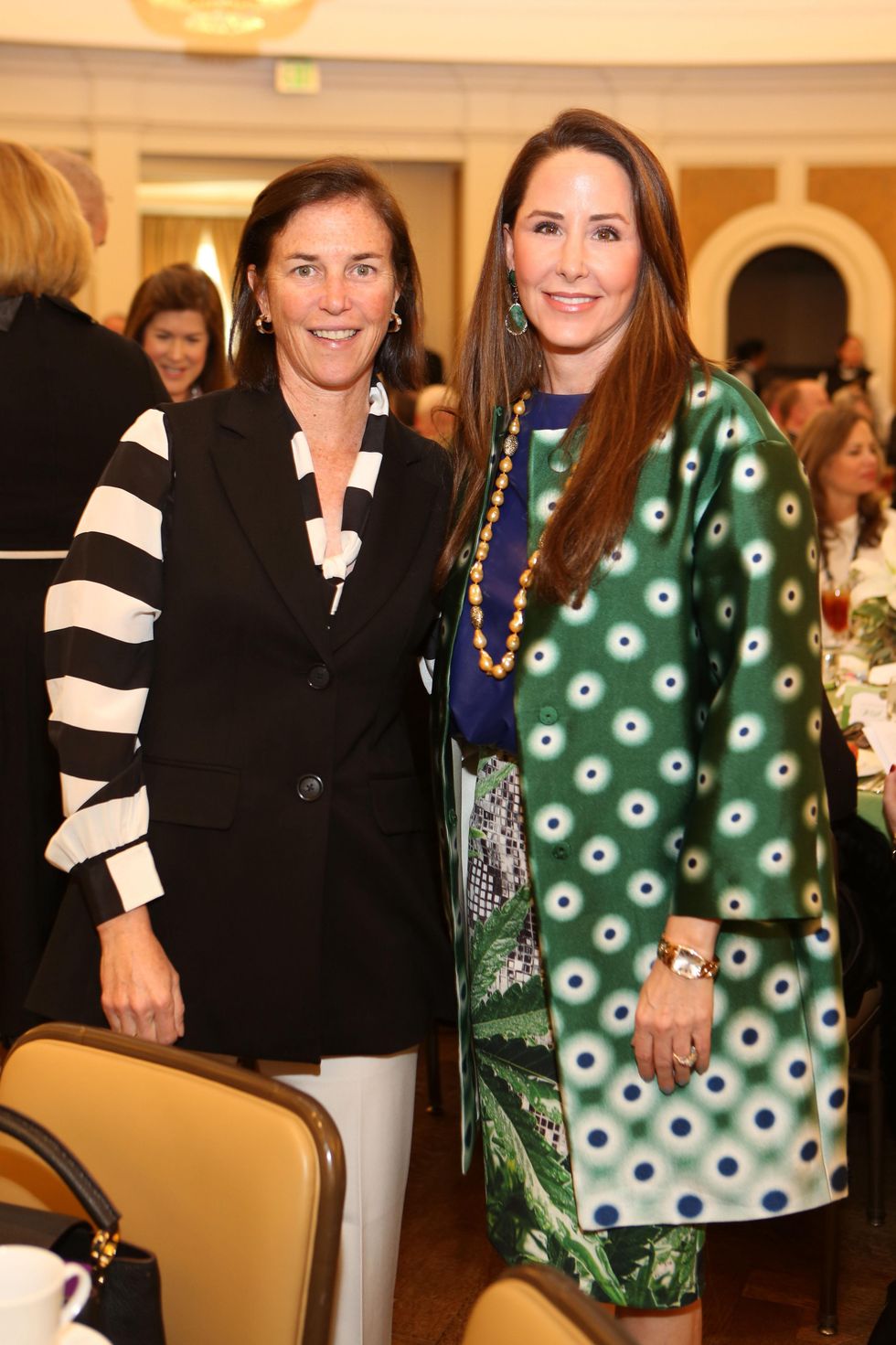10 Frances Lovely Alexander, left, and Liz Glanville at the The Center Luncheon February 2015