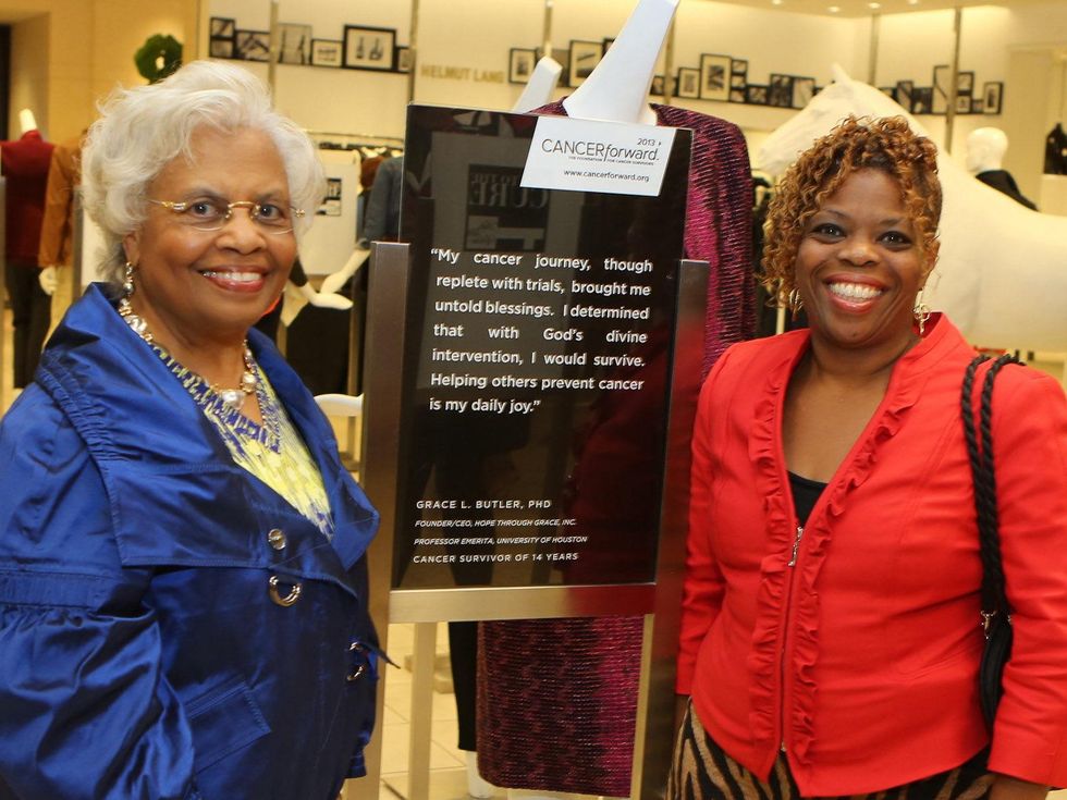 10 Grace Butler, left, and Dr. Olethia Chisolm