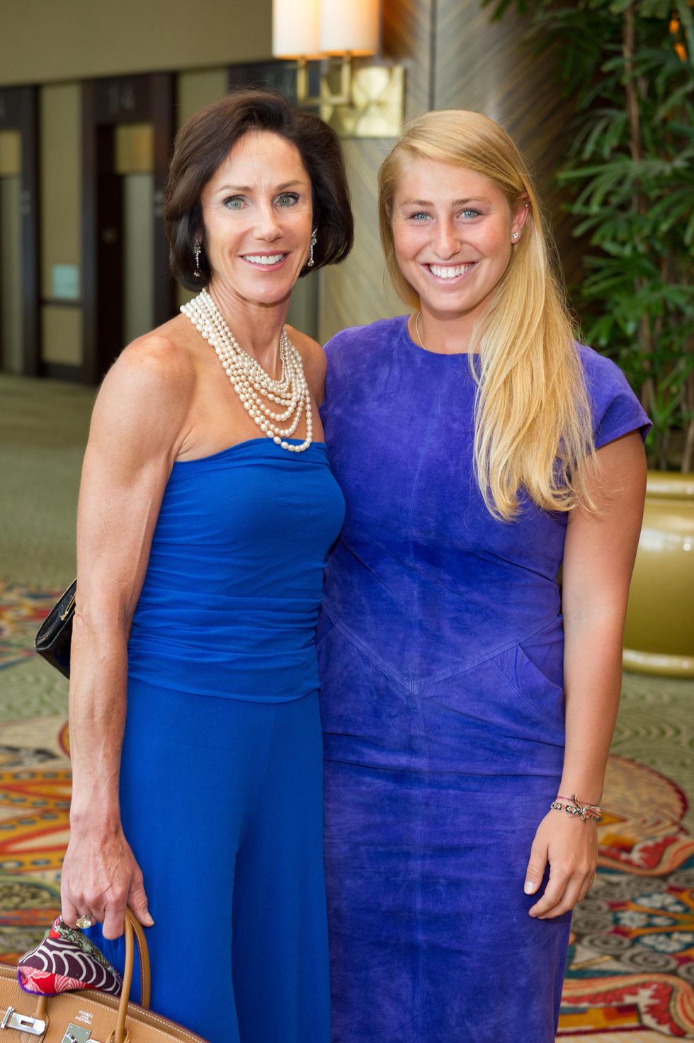 10 Heidi Gerger, left, and Ria Gerger at the Holocaust Museum Moral Courage Award dinner June 2014