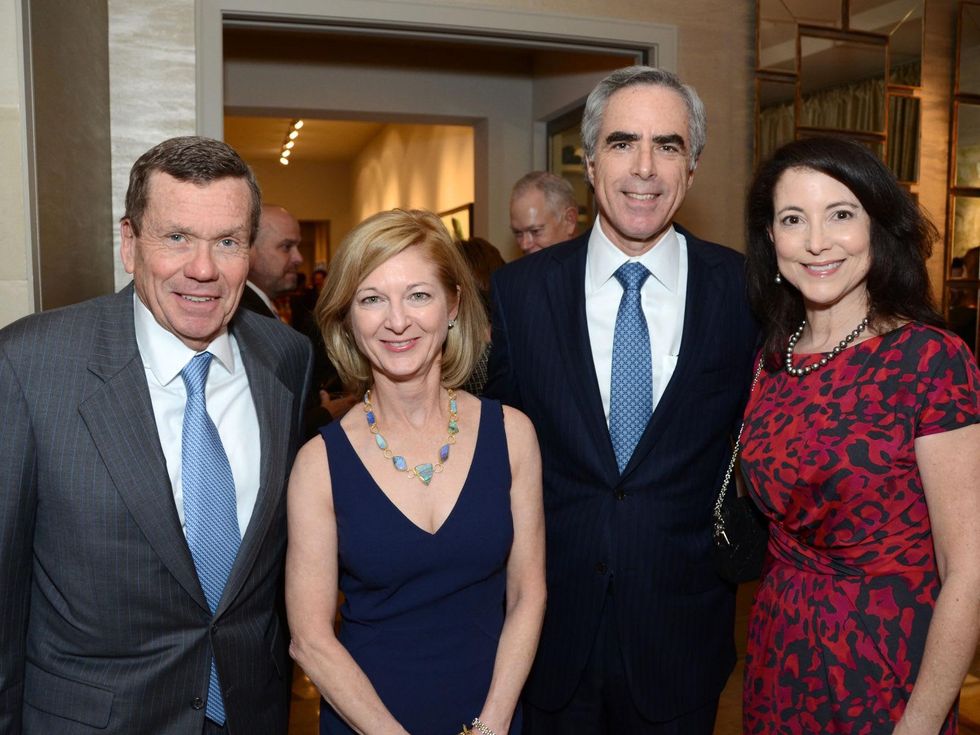 10 Houston Ballet Ambassadors event September 2013 Richard Mithoff, Ann Stern, Karl Stern, Lori Wulfe