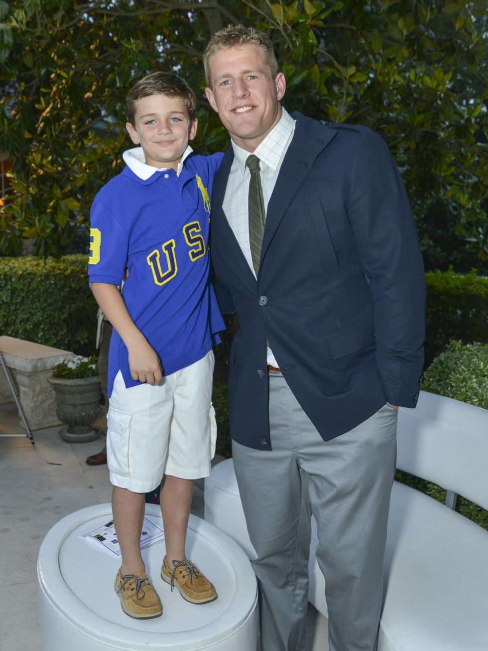 10 Houston Children's Charity Dinner of Champions May 2013 Hunter Teichmann, Houston Texan J.J. Watt