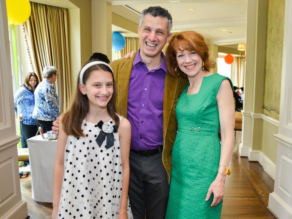10 Houston Symphony children's fashion show April 2013 Helen Lykos, Robert Franz, and April Lykos