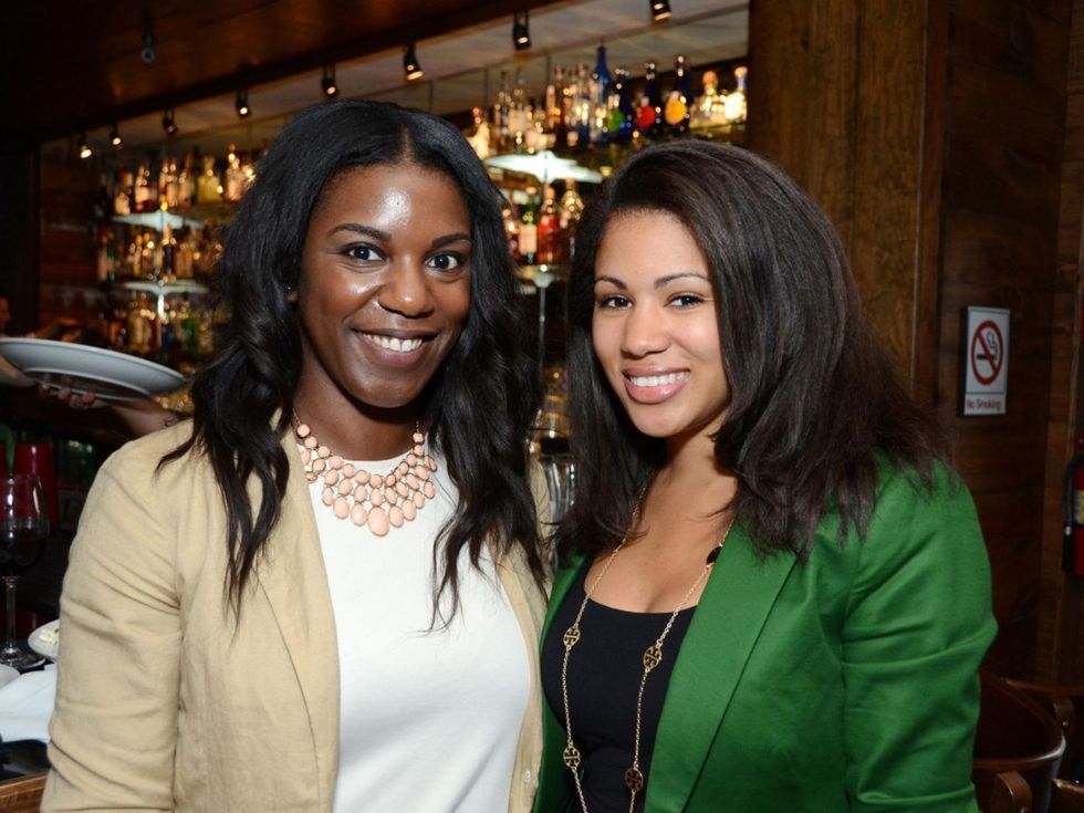 10 Houston Young Professionals and Ballet Barre kickoff event September 2013 Nchopia Nwokoma, Leah Preston