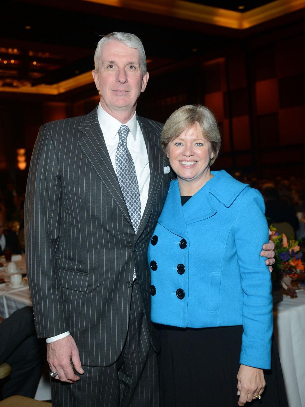 10 Jeff and Beth Early at the Salvation Army luncheon November 2013