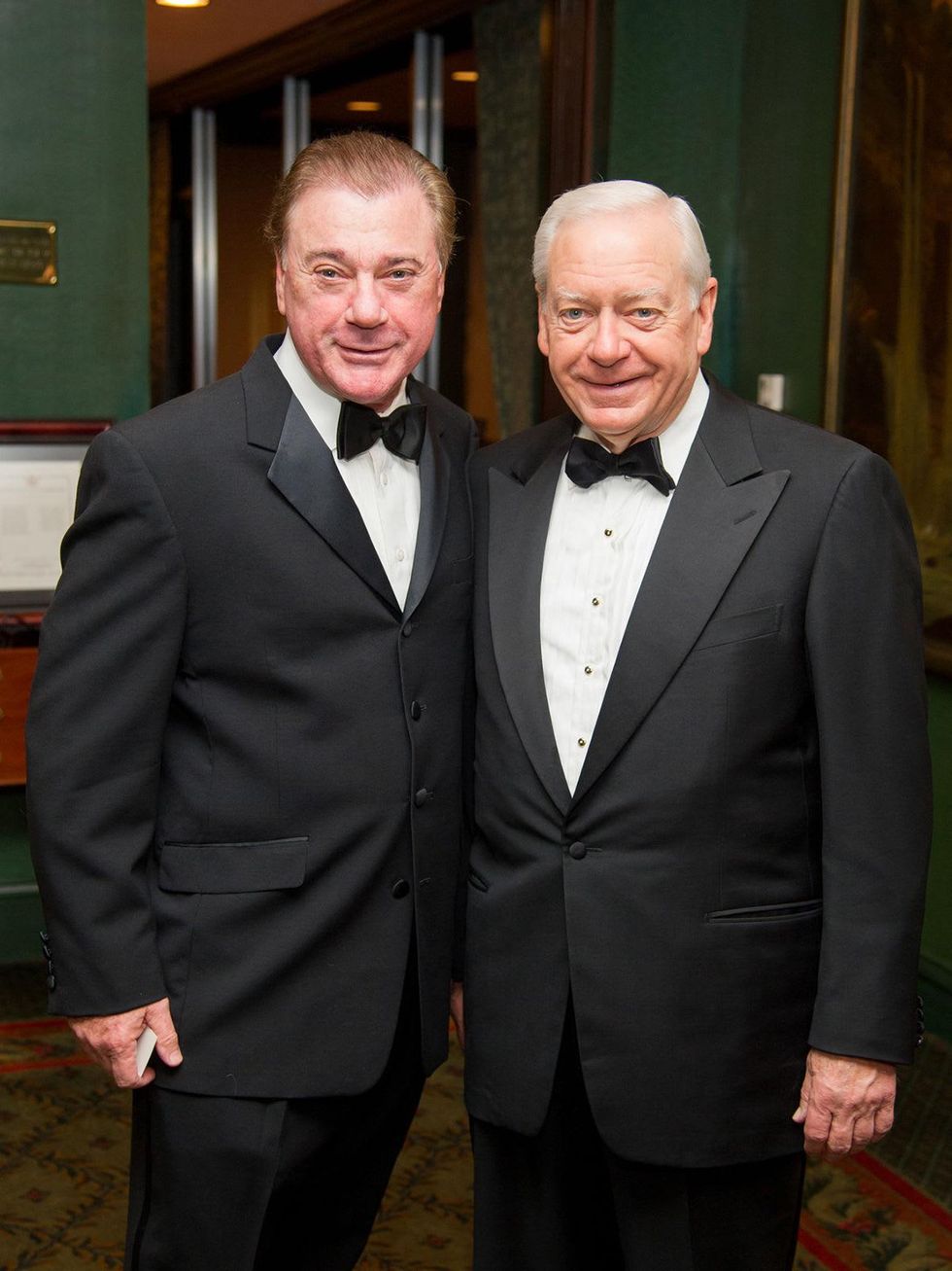 10 Jesse R. Marion, left, and Joe Davis at the Alley Theatre's Wild Things dinner November 2013