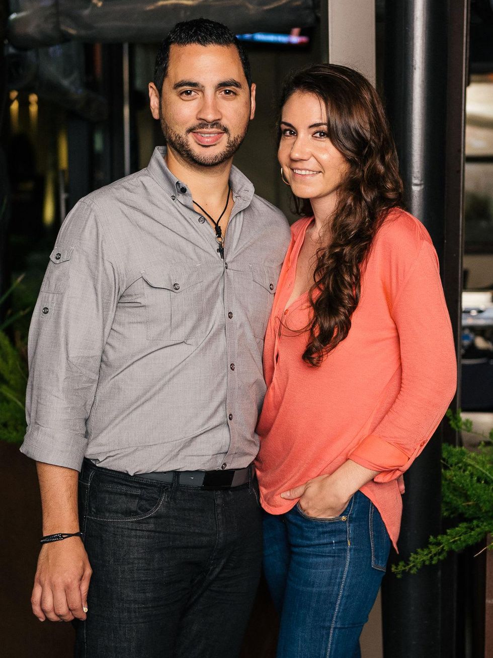 10 Jose Perez and Sara Martinez at CityCentre Night Out with CultureMap April 2014