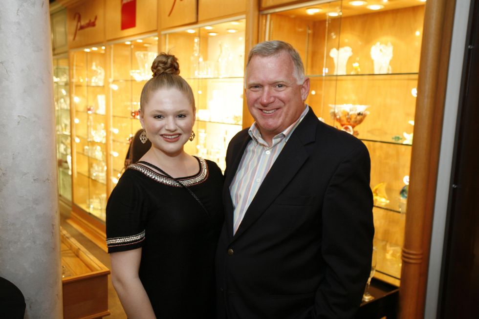 10 Madeline and Tim Molloy at Events' Shop With Heart Card launch party April 2014