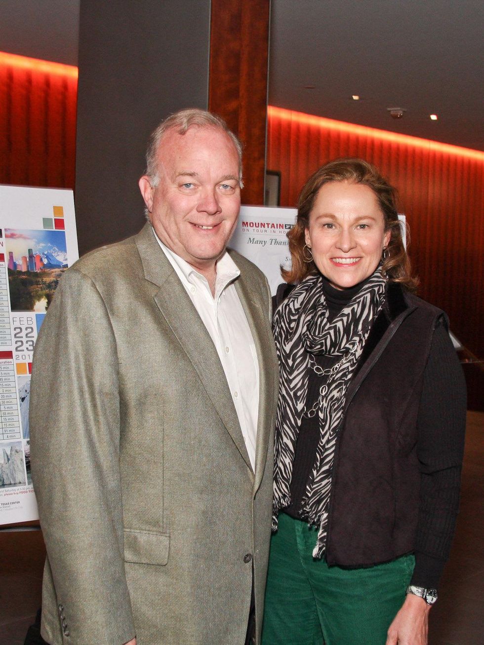 10, Mountain Film at Asia Society, February 2013, Peter Boesel, Minnette Boesel