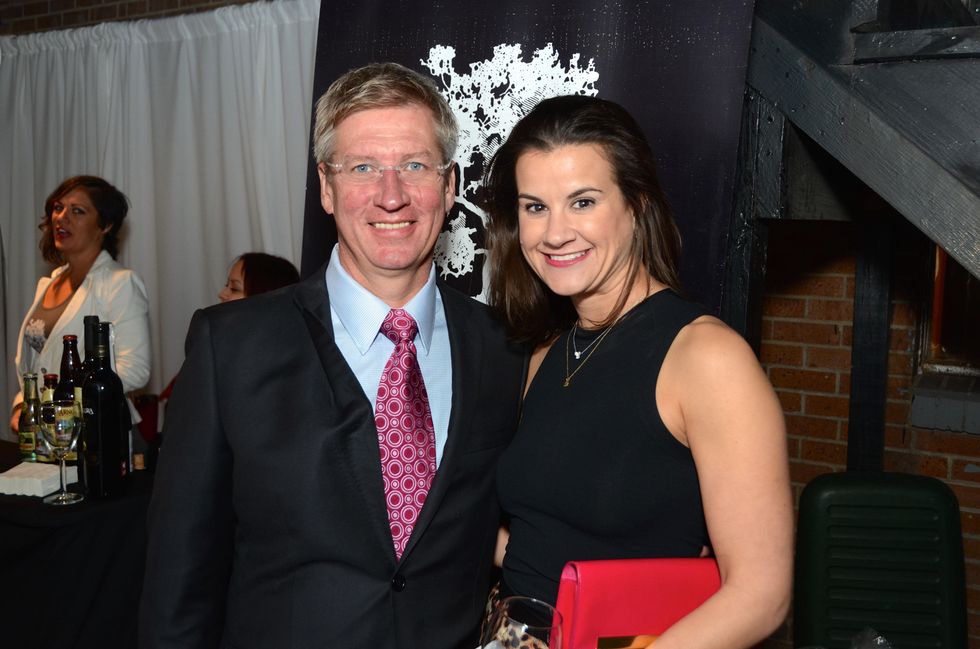 10 Norman Ewart and Erin McCarthy at the DiverseWorks Fashion Fete November 2014