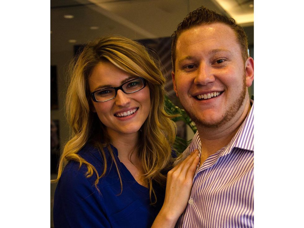 10 Opera in the Heights party September 2013 Katherine Smith and Nick Brownlee