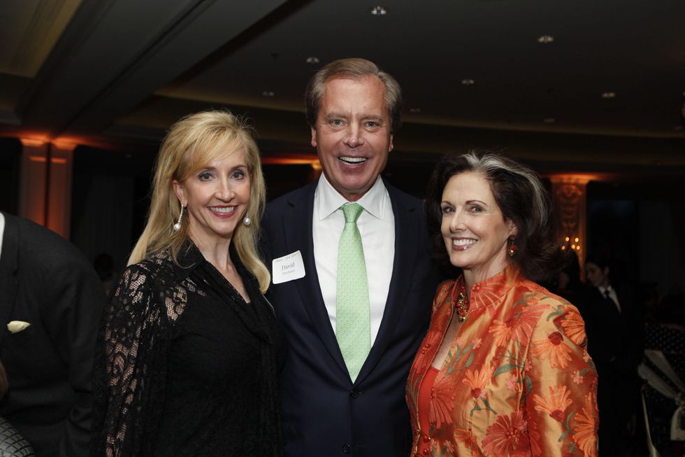 10 Patricia and David Dewhurst, from left, with Christina Girard at the Health Museum Gala September 2014