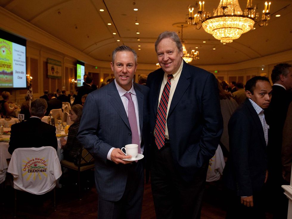 10 Reid Ryan, left, and Jim Jackson at the SpringSpirit Baseball Breakfast February 2014