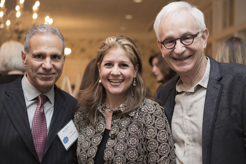 10 Rick Wester, from left, Libbie Masterson and Frazier King at the Houston Center for Photography Print Auction February 2015