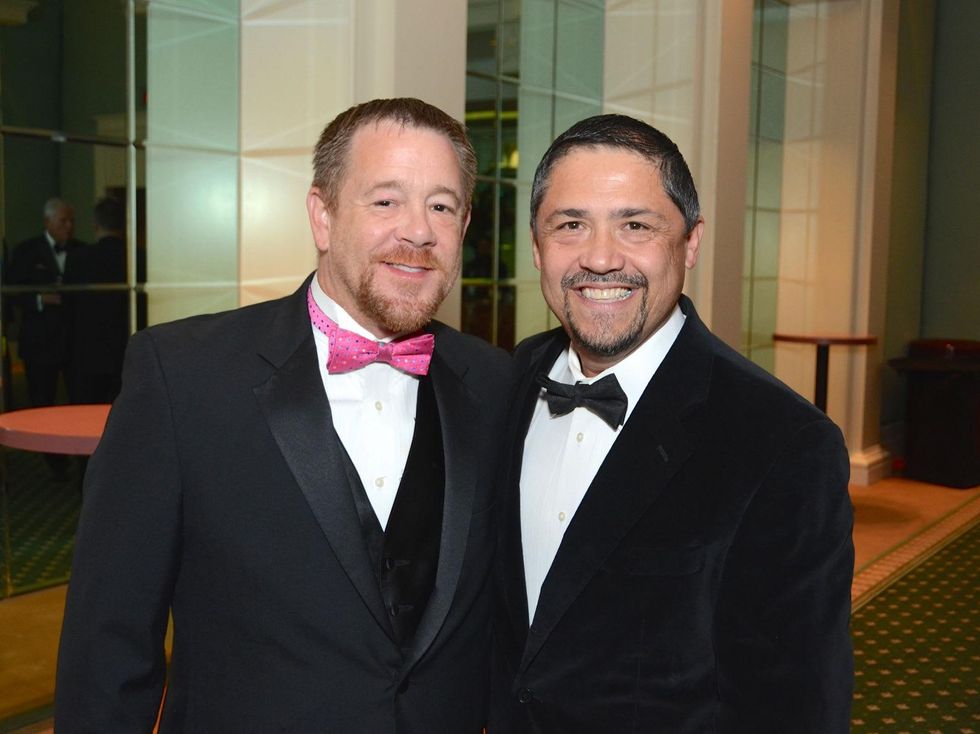 10 Shelby Kibodeaux, left, and Bruce Padilla at the UNICEF Gala October 2014