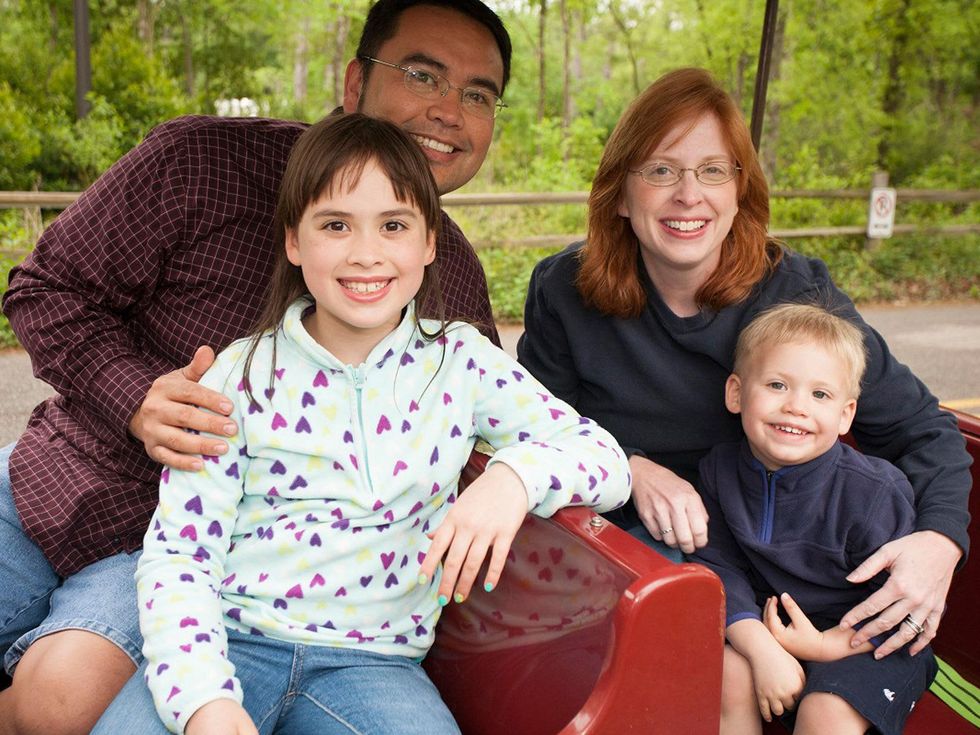 10 Tabitha Rice, Will Rice, Mackenzie Rice, Matthew Rice at the Texas Children's Hospital Ambassadors Family Party April 2014