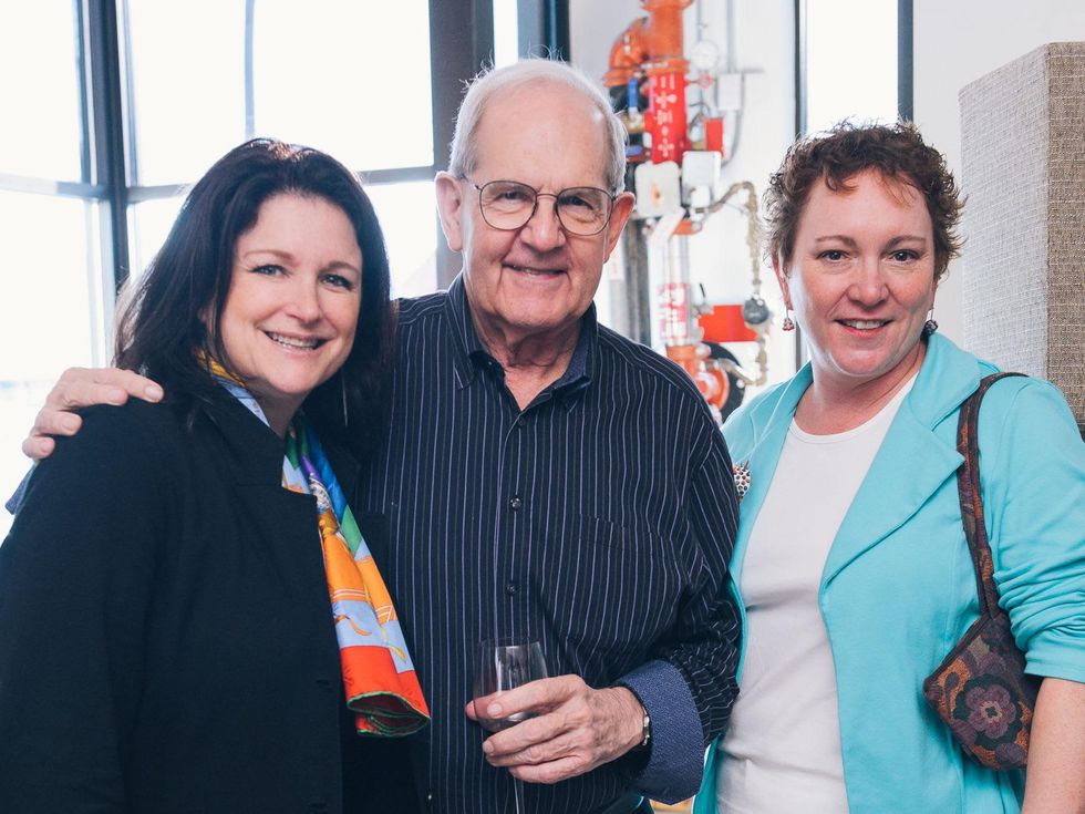 10 Texas Contemporary Art Fair kick-off April 2013 Lea Weingarten, Clint Willour, Julie Farr