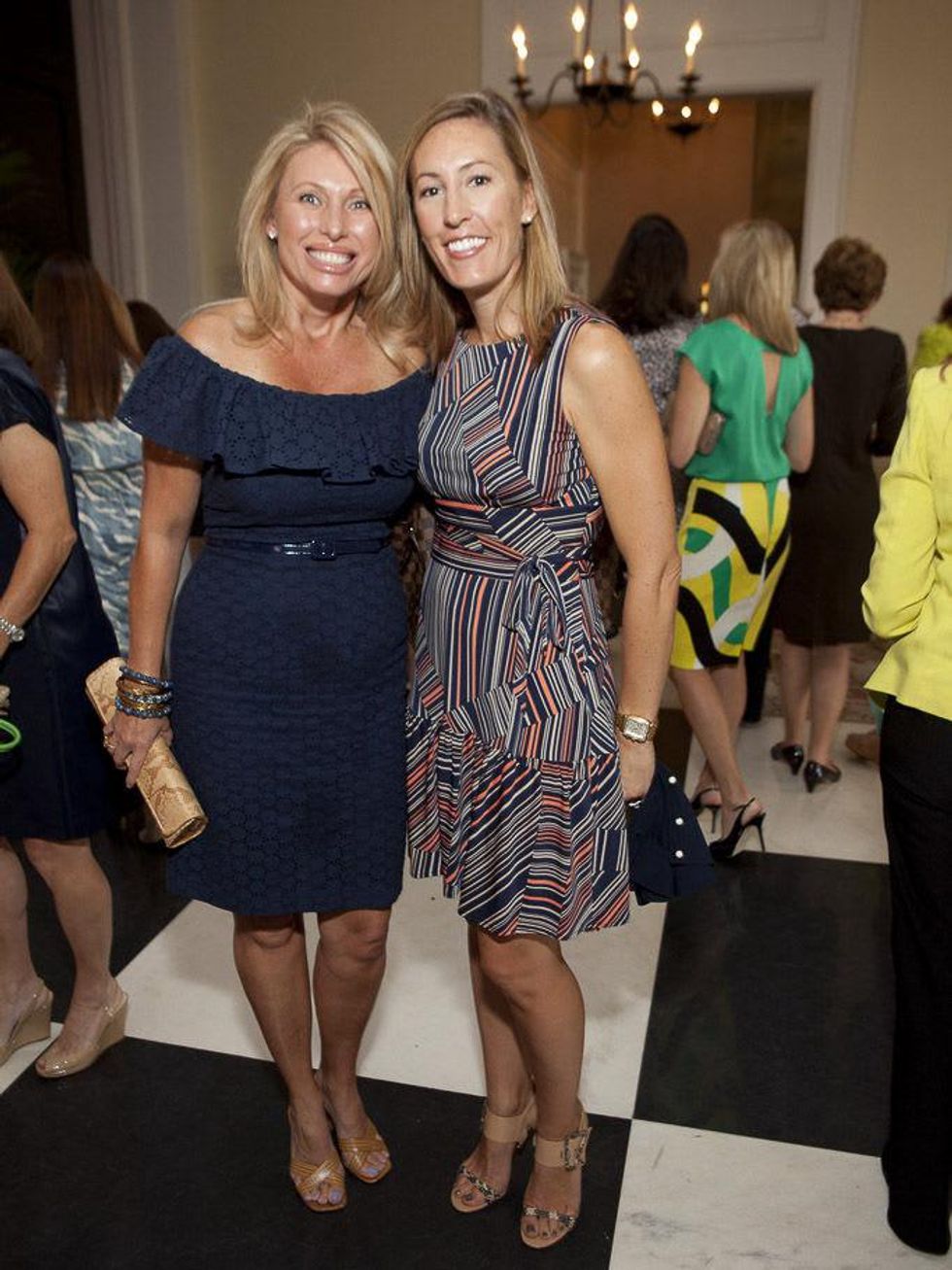 10 Tiffany Wong, left, and Kathryn Van Wie at the Small Steps Luncheon