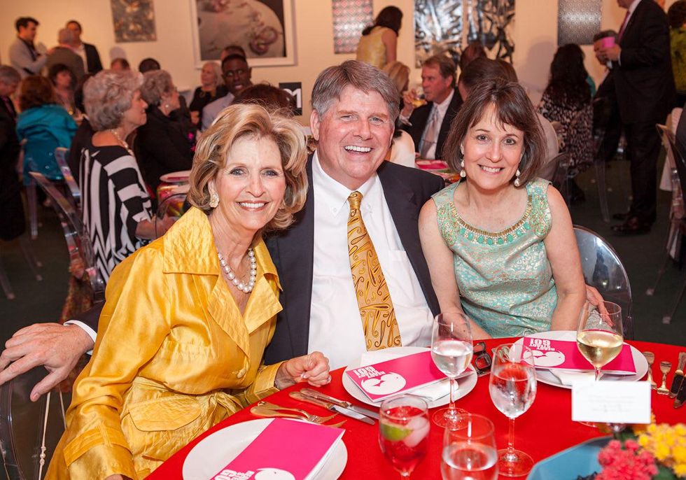 100 Penny Gregg, from left, with Gene and Meredith O\u2019Donnell at the Blaffer Gala May 2014